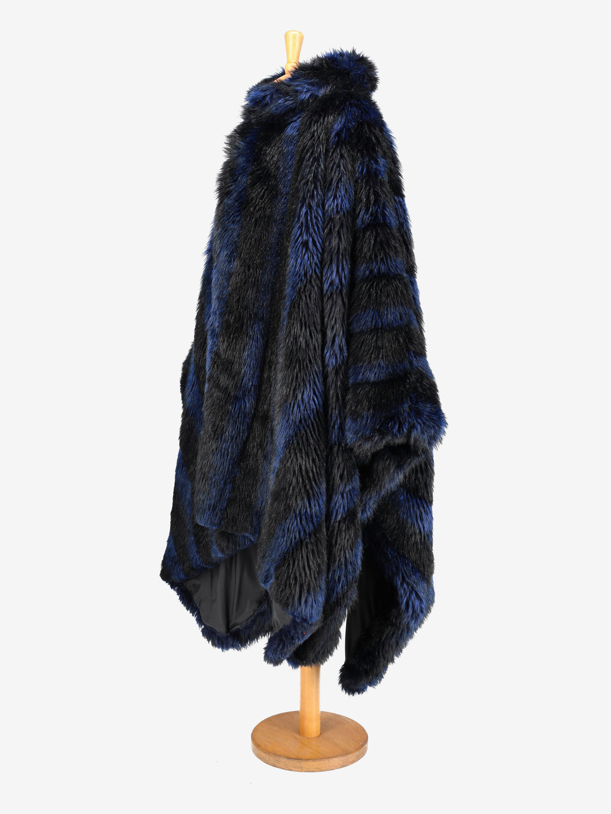 Emporio Armani Faux Fur Oversized Cape CVM24.84.13  Emporio Armani 
