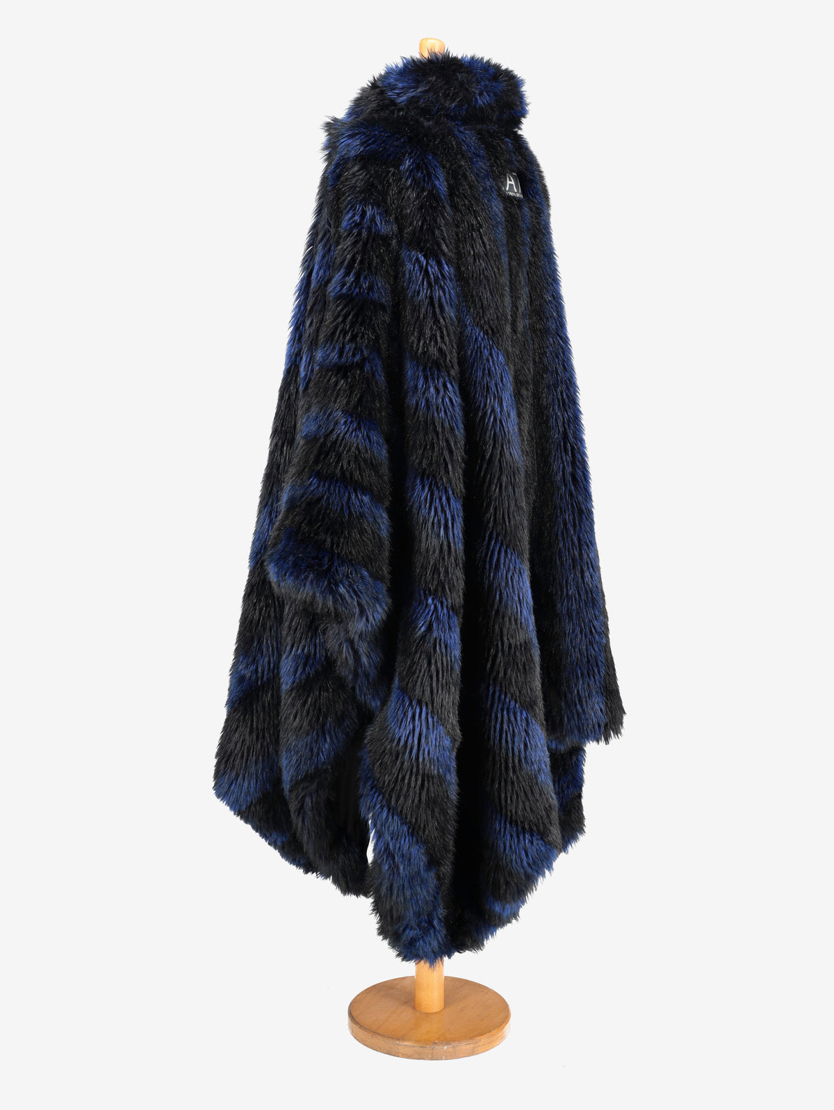 Emporio Armani Faux Fur Oversized Cape CVM24.84.13  Emporio Armani 