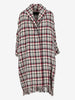 Ermanno Scervino Knit Coat with Graphic Houndstooth Pattern CVM26.22.29  Ermanno Scervino 