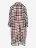 Ermanno Scervino Knit Coat with Graphic Houndstooth Pattern CVM26.22.29  Ermanno Scervino 