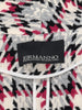 Ermanno Scervino Knit Coat with Graphic Houndstooth Pattern CVM26.22.29  Ermanno Scervino 