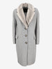 Ermanno Scervino Wool & Cashmere Coat with Mink Collar CVM26.22.65  Ermanno Scervino 
