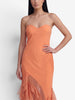 Ermanno Scervino Orange Evening Gown with Matching Stole W081026.2  Ermanno Scervino 