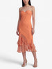 Ermanno Scervino Orange Evening Gown with Matching Stole W081026.2  Ermanno Scervino 