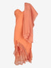 Ermanno Scervino Orange Evening Gown with Matching Stole W081026.2  Ermanno Scervino 