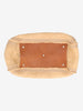 Ermanno Scervino Leather & Shearling-Effect Tote Bag W27526.175  Ermanno Scervino 