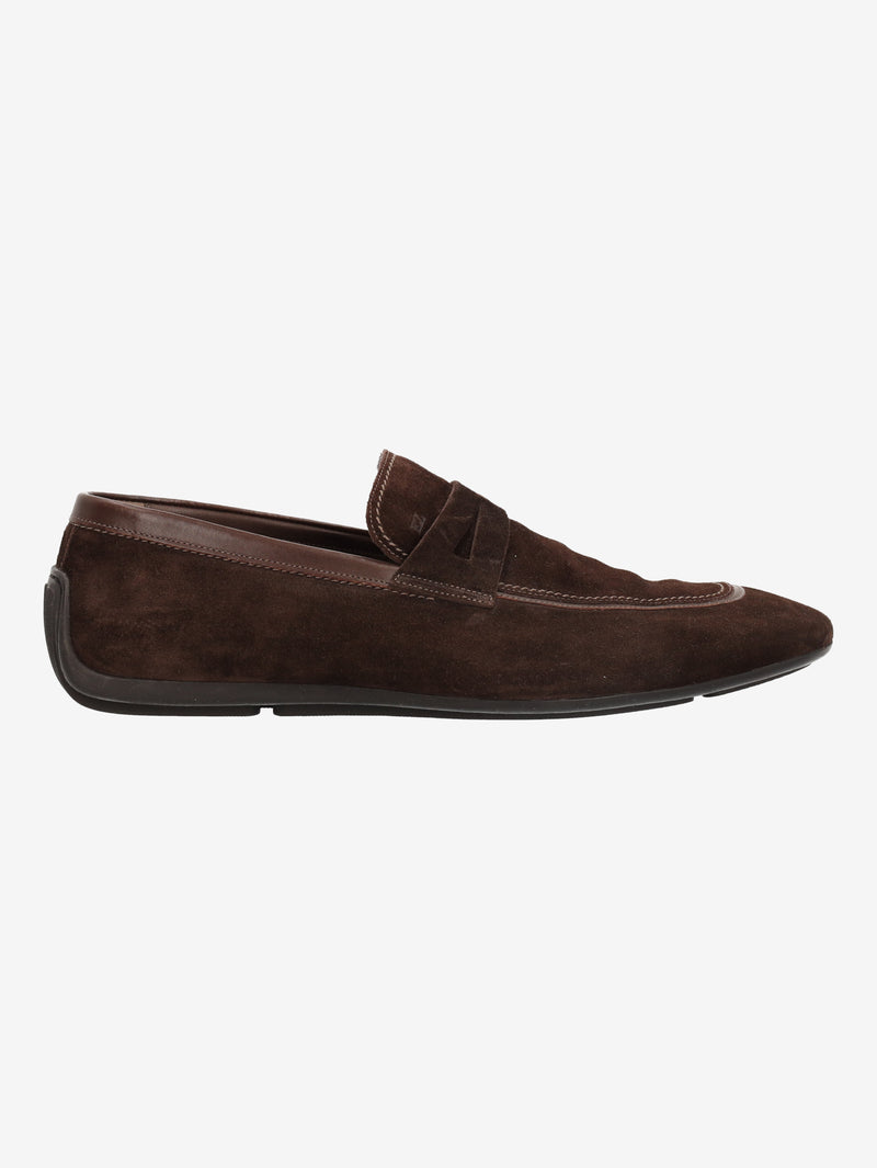 Ermenegildo Zegna Leather Loafers CVM26.28.55  Ermenegildo Zegna 