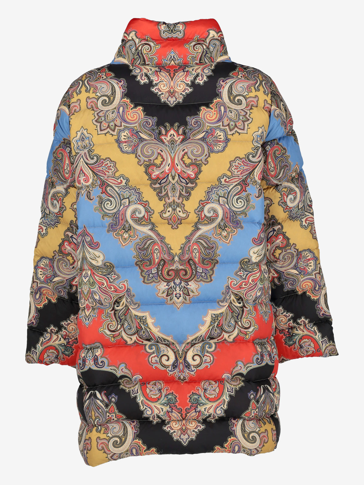 Etro Multicolor Printed Puffer Jacket CVM26.22.35  Etro 