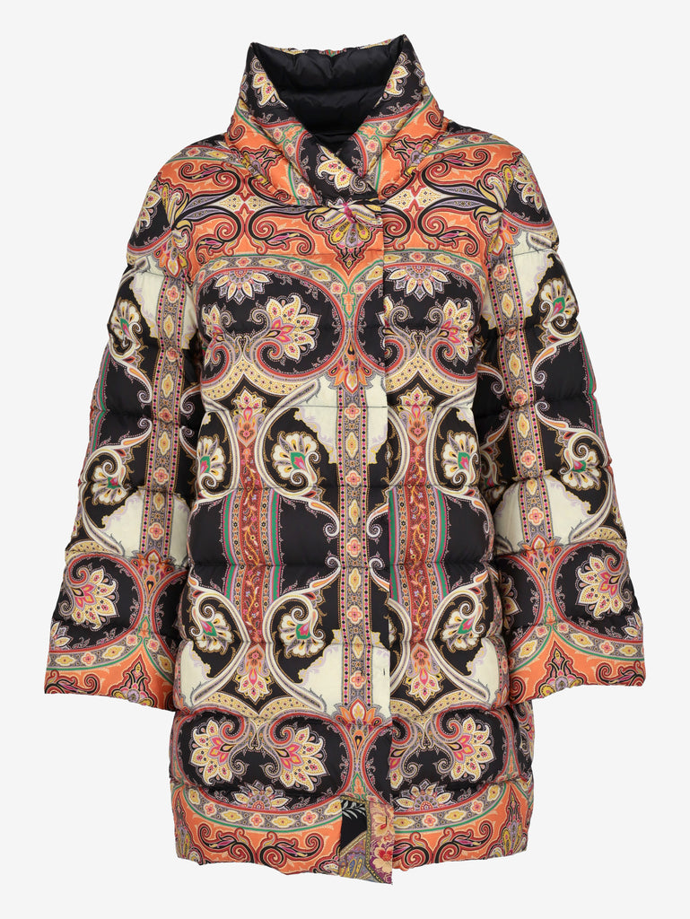 Etro Multicolor Printed Puffer Jacket CVM26.22.36  Etro 