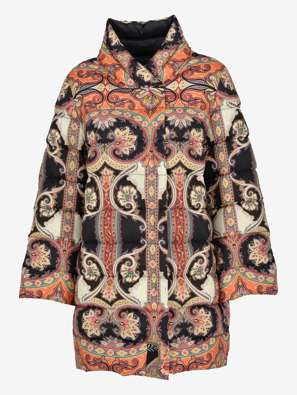 Etro Multicolor Printed Puffer Jacket CVM26.22.36  Etro 