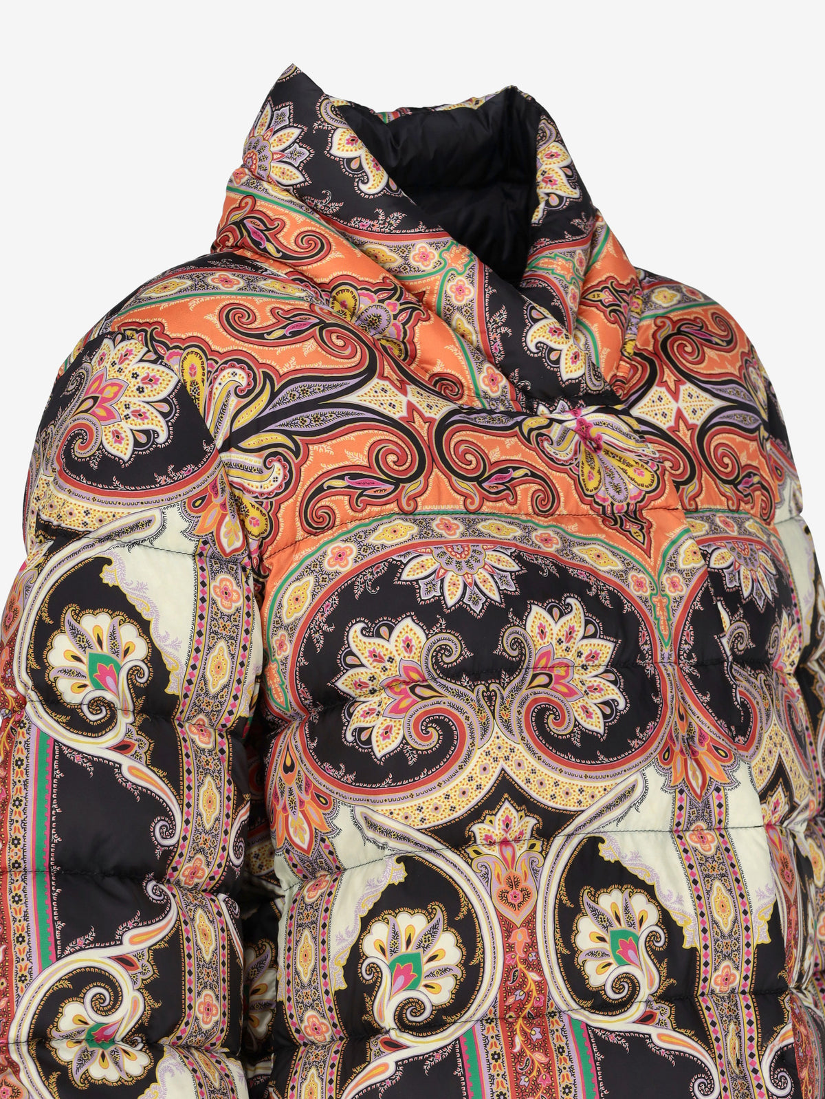 Etro Multicolor Printed Puffer Jacket CVM26.22.36  Etro 