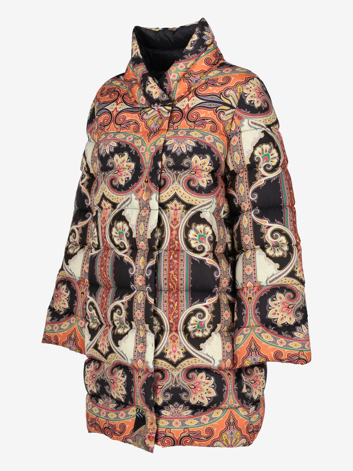 Etro Multicolor Printed Puffer Jacket CVM26.22.36  Etro 