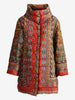 Etro Velvet-Effect Multicolor Puffer Jacket CVM26.22.37  Etro 