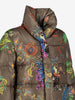 Etro Multicolor Printed Puffer Jacket with Tropical Animal Motifs CVM26.22.38  Etro 