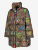 Etro Multicolor Printed Puffer Jacket with Tropical Animal Motifs CVM26.22.38  Etro 