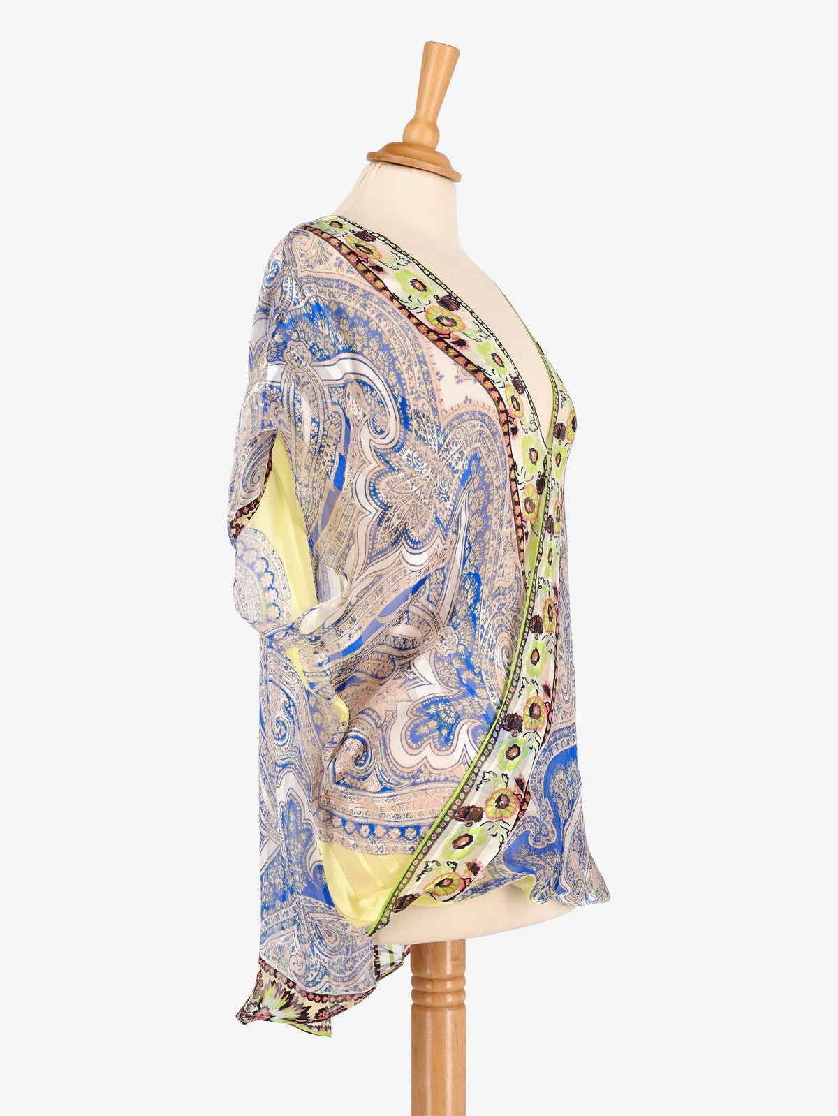 Blusa fantasia in seta Etro