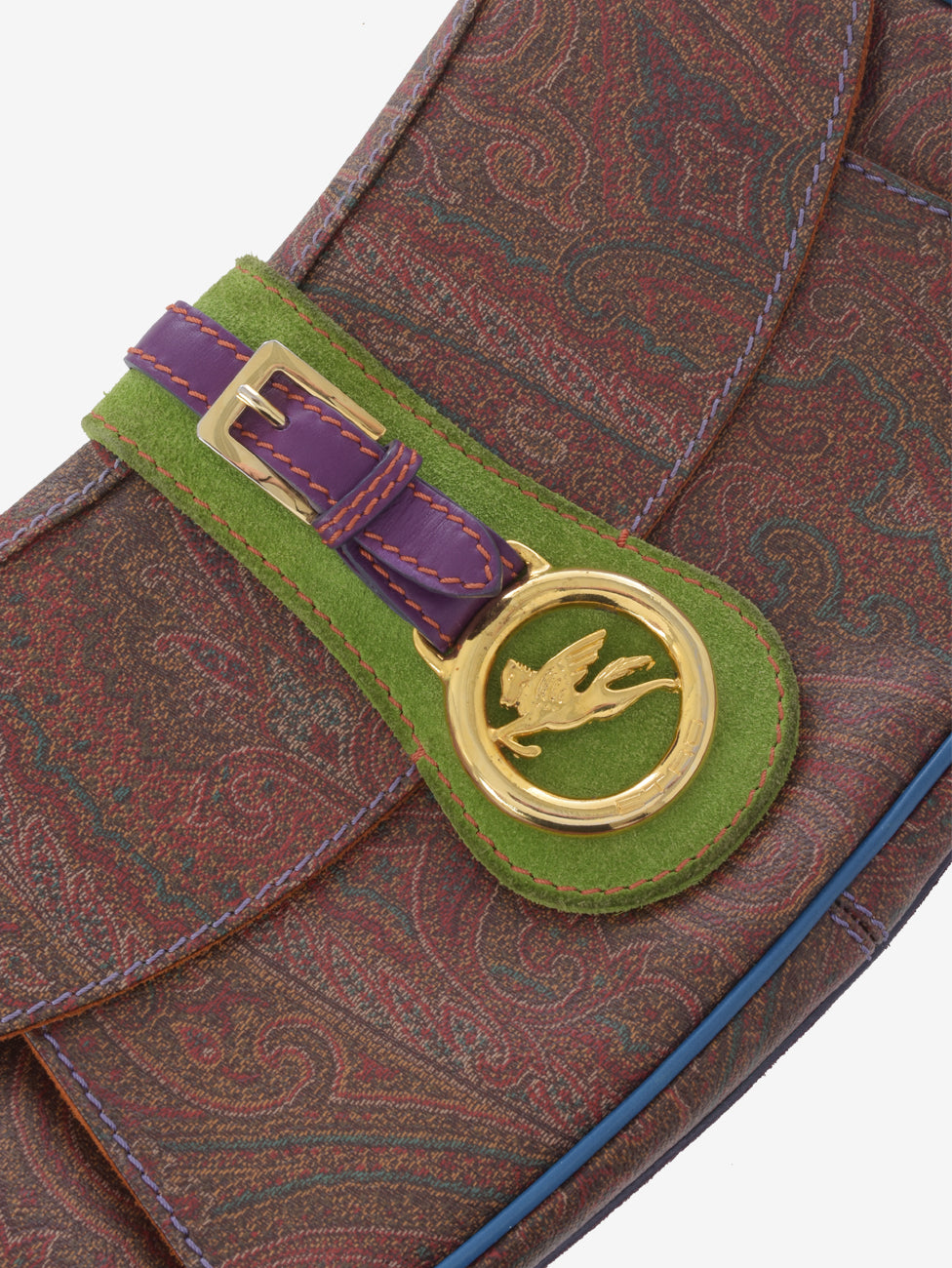 Etro Multicolor Patterned Shoulder Bag