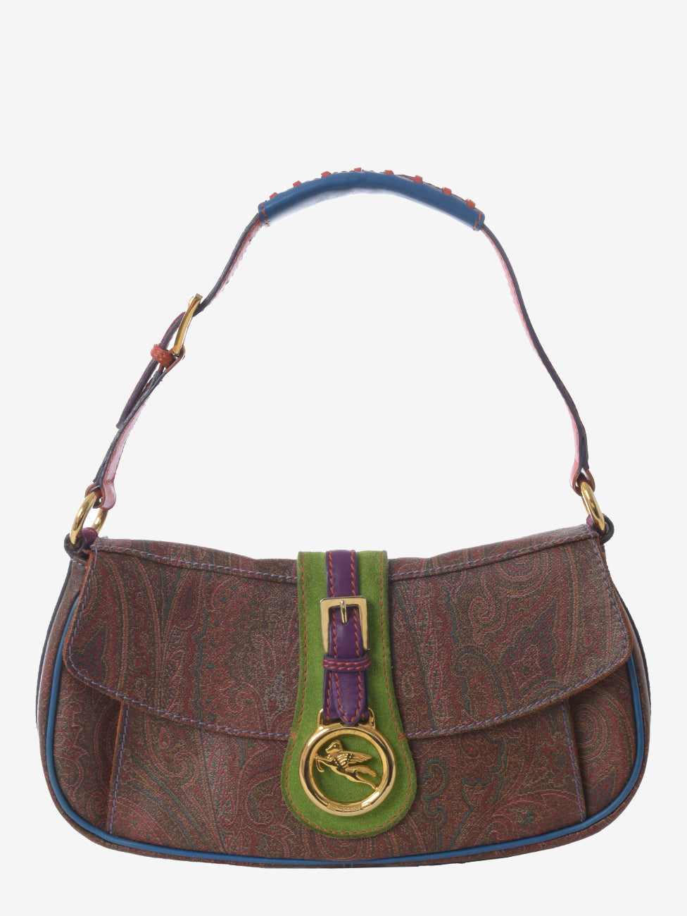 Etro Multicolor Patterned Shoulder Bag