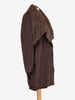 Fendi Brown Coat W2511.66  Fendi 