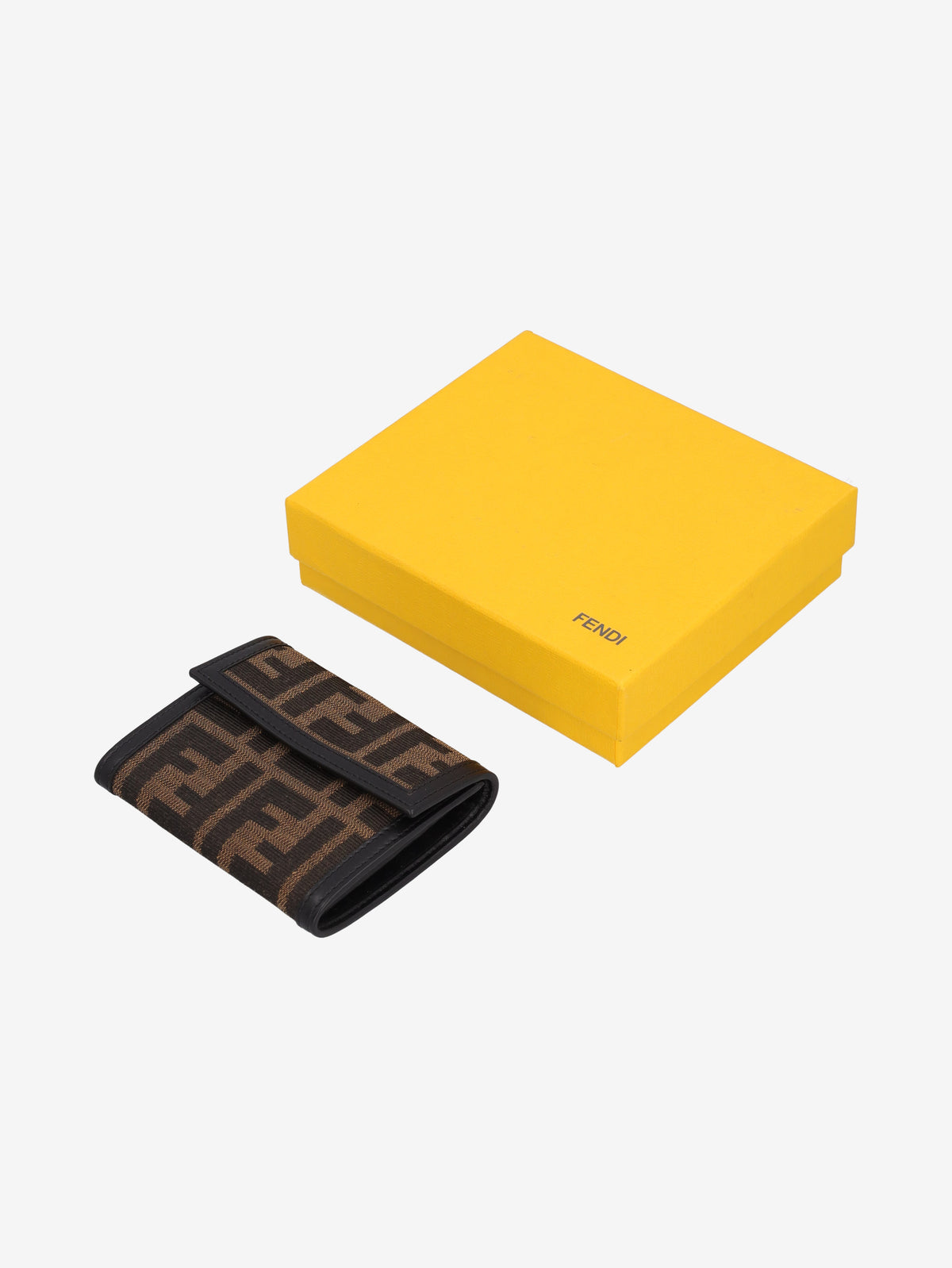 Fendi Vintage Zucca Compact Wallet W28926.6  Fendi 