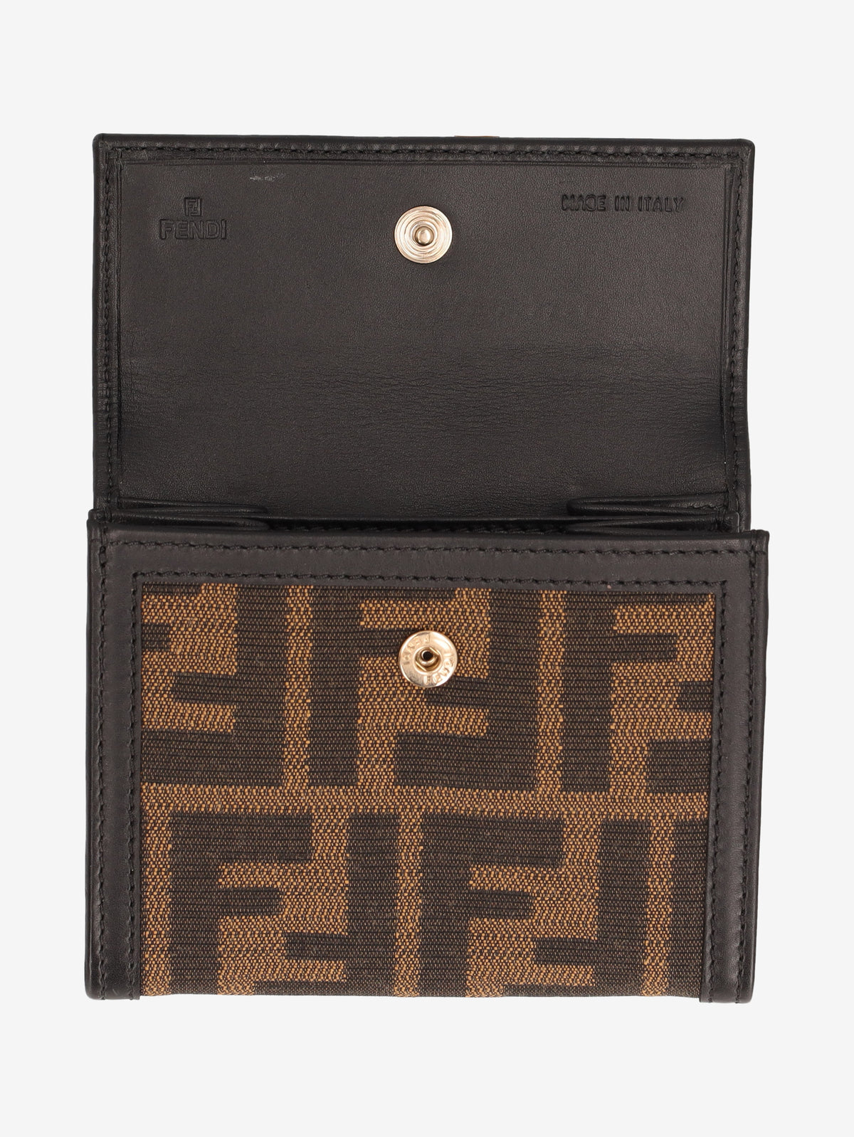 Fendi Vintage Zucca Compact Wallet W28926.6  Fendi 