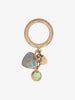 Fendi Gold-Tone Heart Charm Ring W8926.1  Fendi 