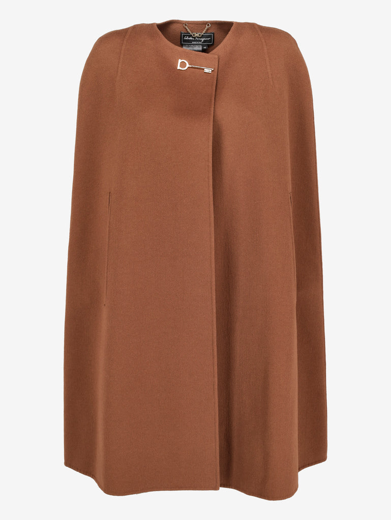 Salvatore Ferragamo Wool & Cashmere Cape CVM26.22.4  Ferragamo 