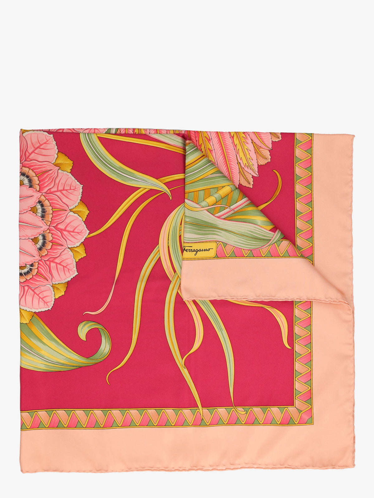 Ferragamo Flowered Foulard WCV300625.25  Ferragamo 