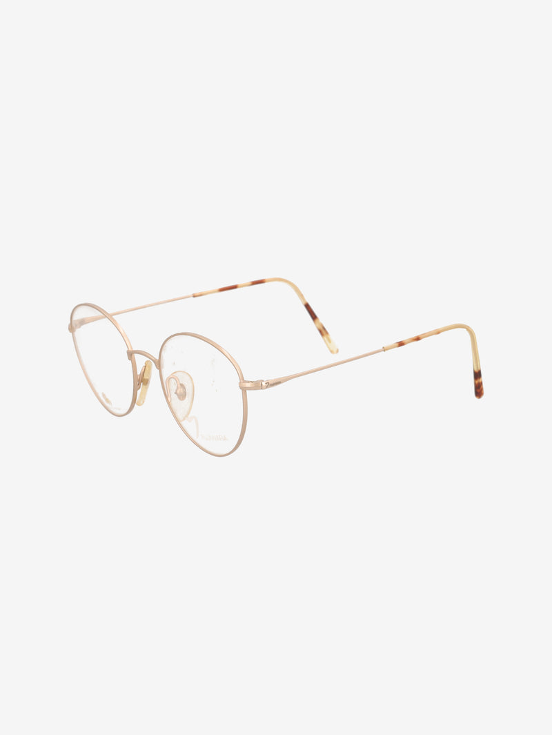 Vintage Ultra-Thin Metal Optical Glasses W13726.34  Fujiwara 