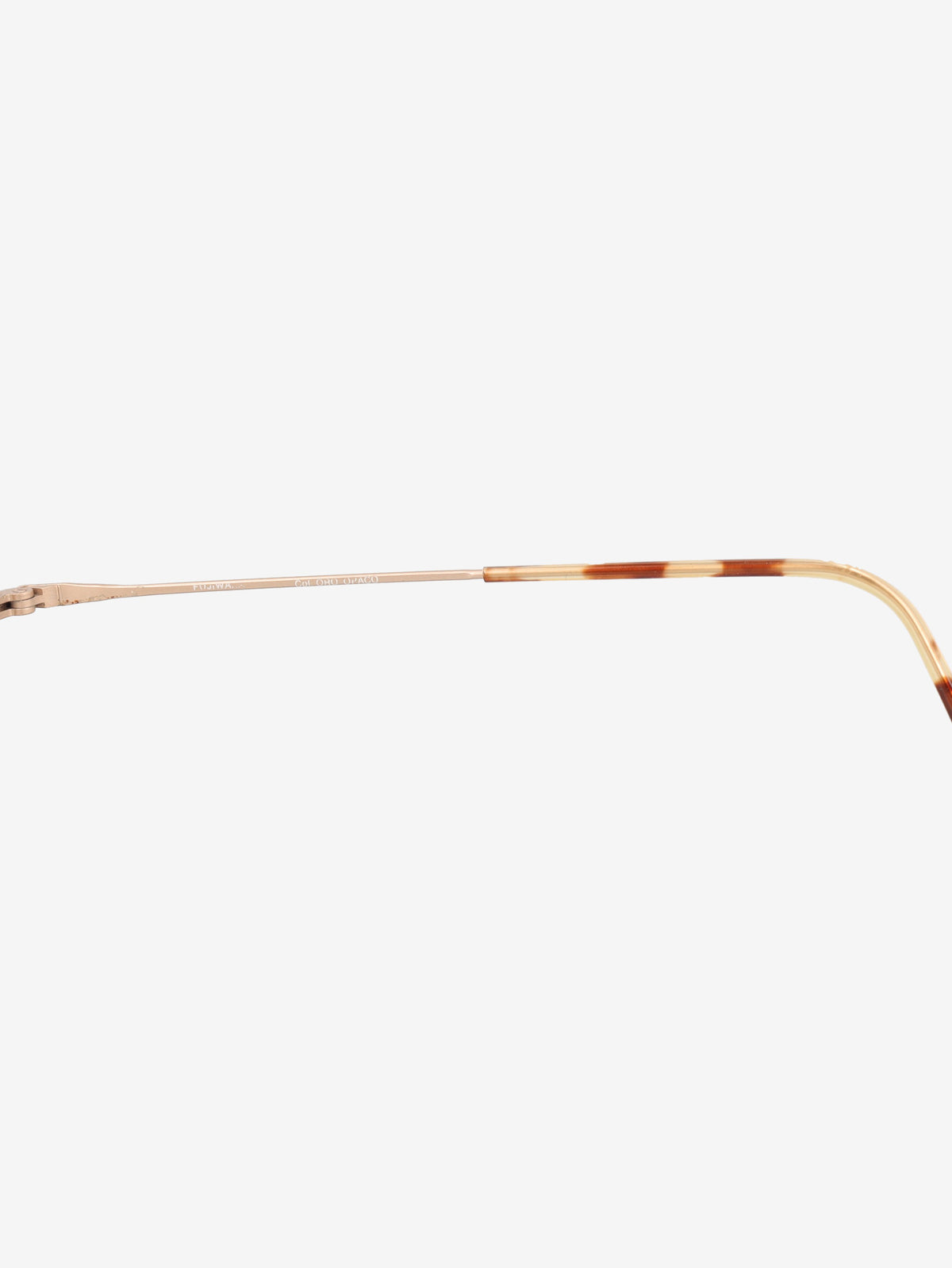 Vintage Ultra-Thin Metal Optical Glasses W13726.34  Fujiwara 