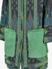 Giada Benincasa Jacquard Coat with Fur Pockets CVM26.6.127  Giada benincasa 