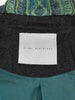 Giada Benincasa Jacquard Coat with Fur Pockets CVM26.6.127  Giada benincasa 