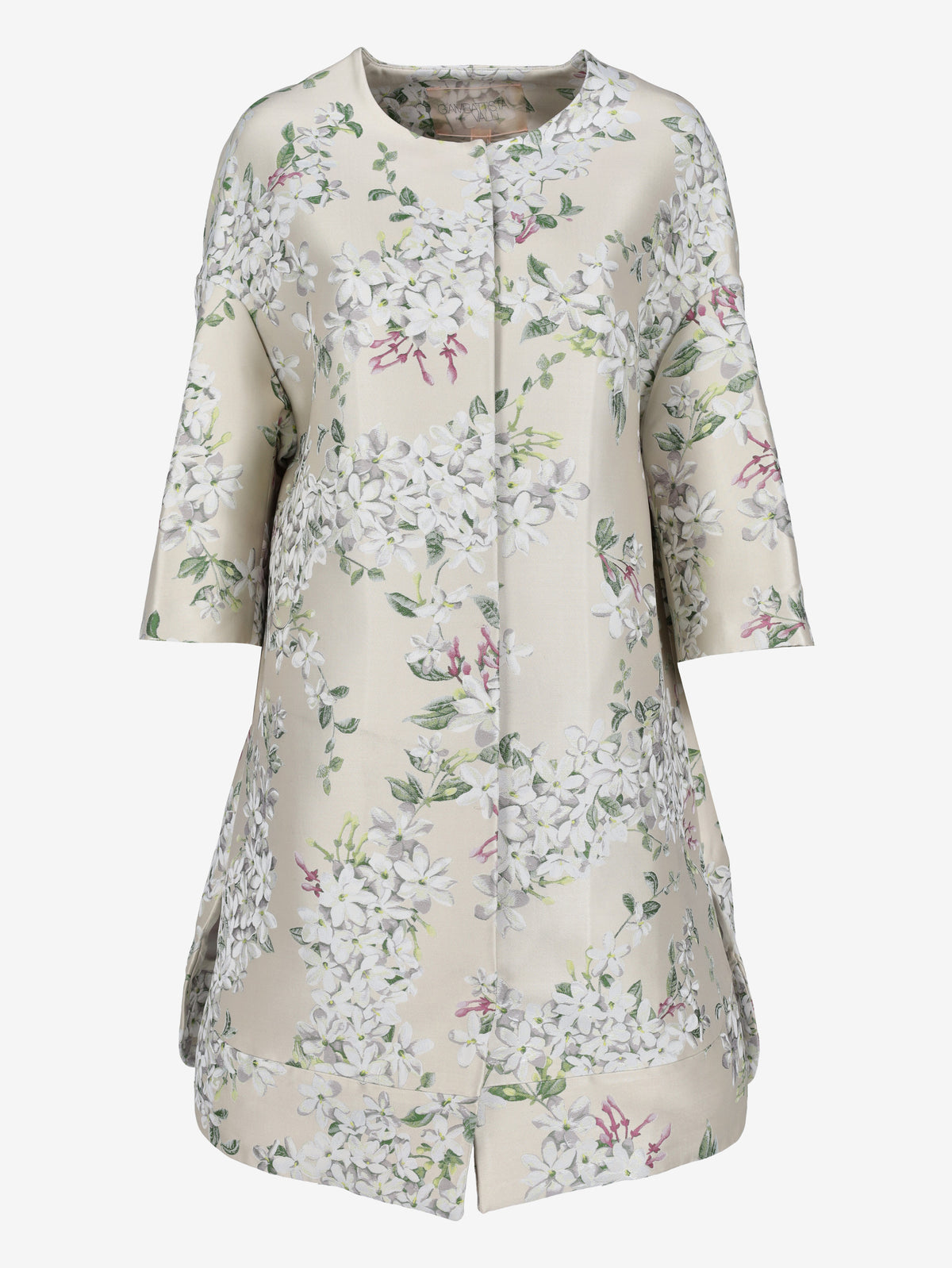 Giambattista Valli Floral Oversized Lightweight Coat CVM26.6.163  Giambattista Valli 