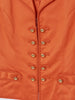 Orange silk jacket and skirt suit Giancarlo Parri