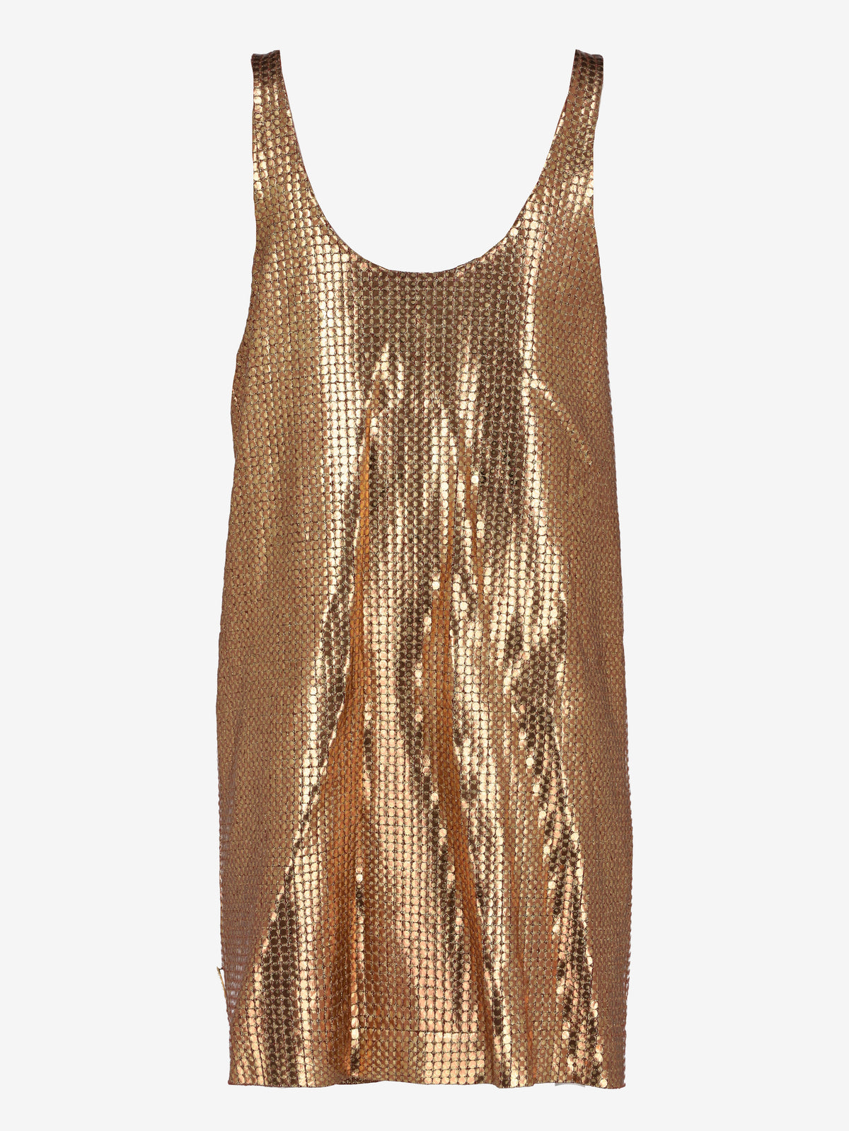 Gianfranco Ferré Rare Archive Gold Mesh Jewel Dress - FW 1991 W2511.128  Gianfranco Ferré 