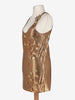 Gianfranco Ferré Rare Archive Gold Mesh Jewel Dress - FW 1991 W2511.128  Gianfranco Ferré 