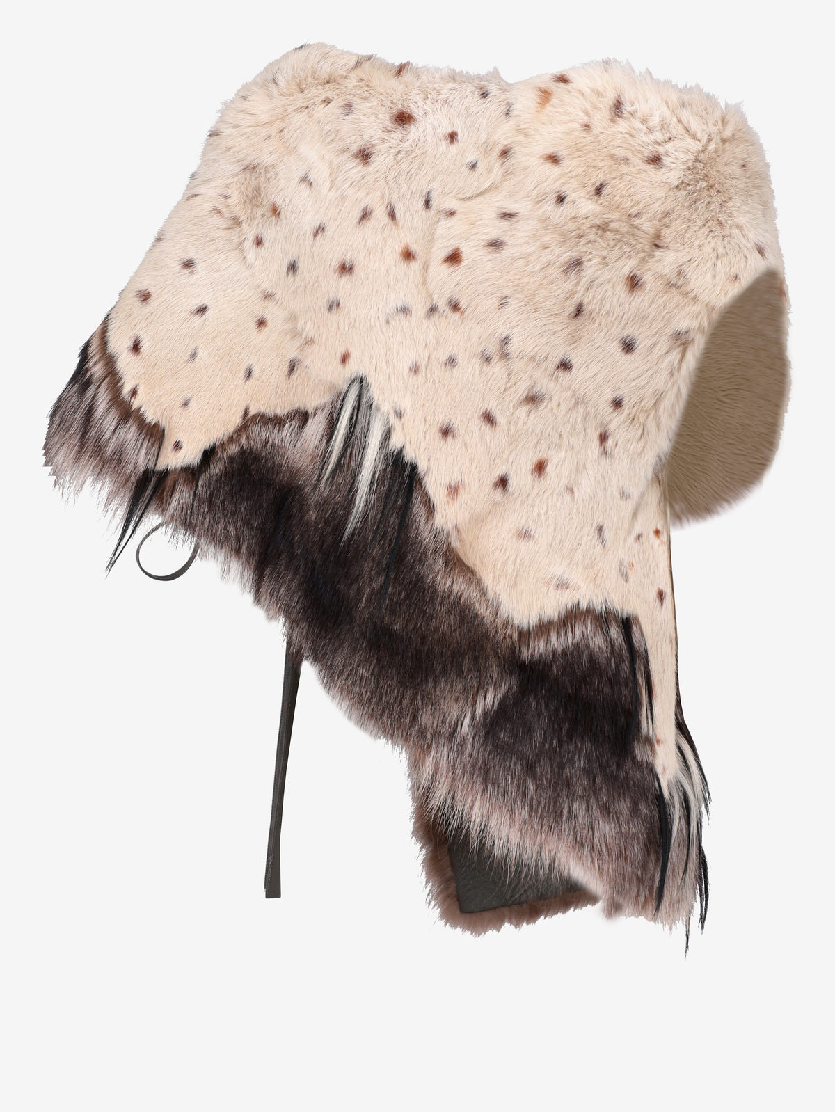 Gianfranco Ferré Vintage Asymmetric Fur Cape W27526.202  Gianfranco Ferré 