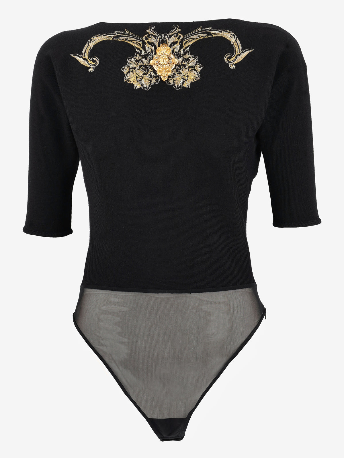 Gianfranco Ferrè Wool Bodysuit WCV041224.112  Gianfranco Ferré 