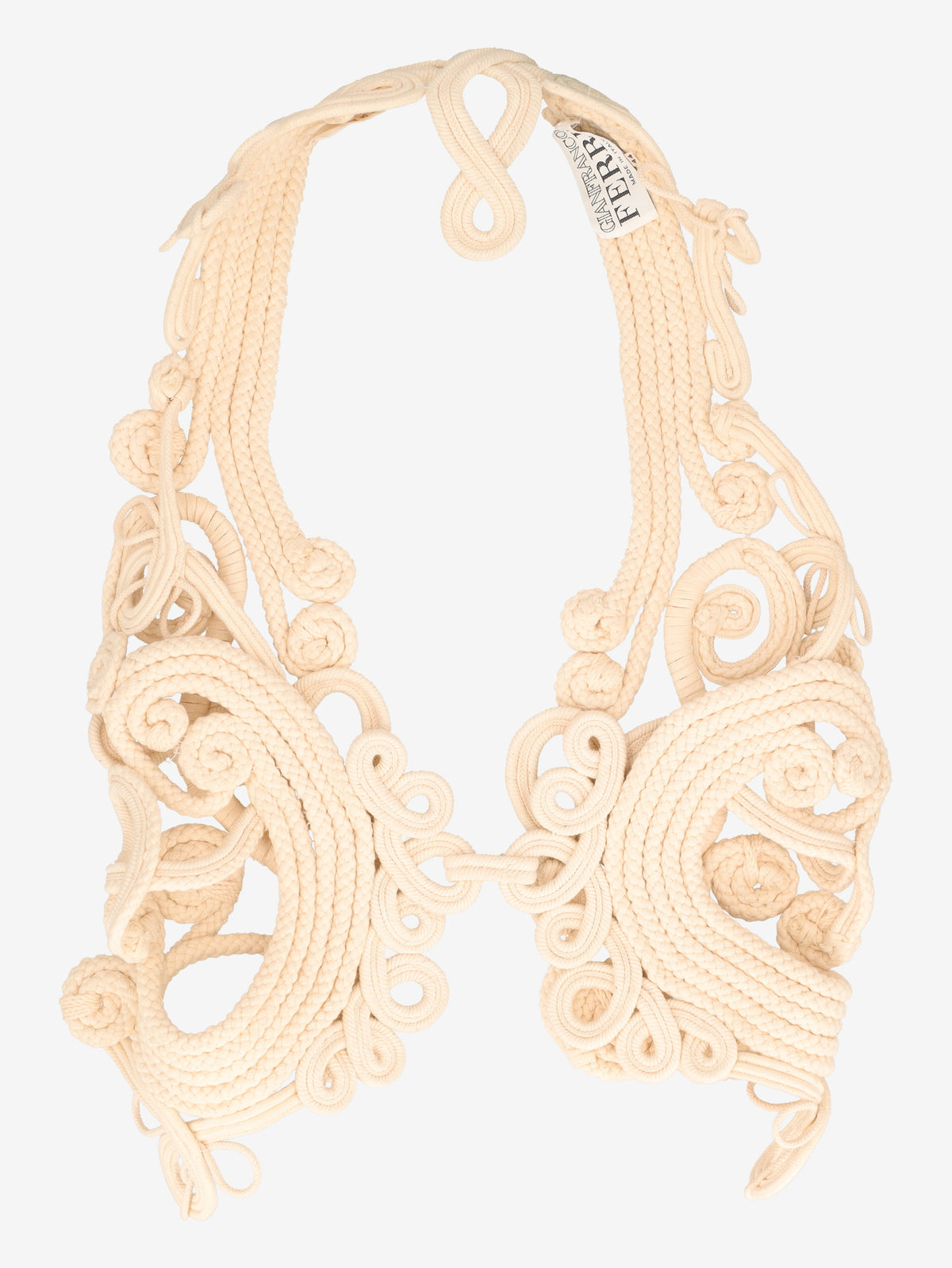 Gianfranco Ferré Textured Halter Top WCV241010419  Gianfranco Ferré 