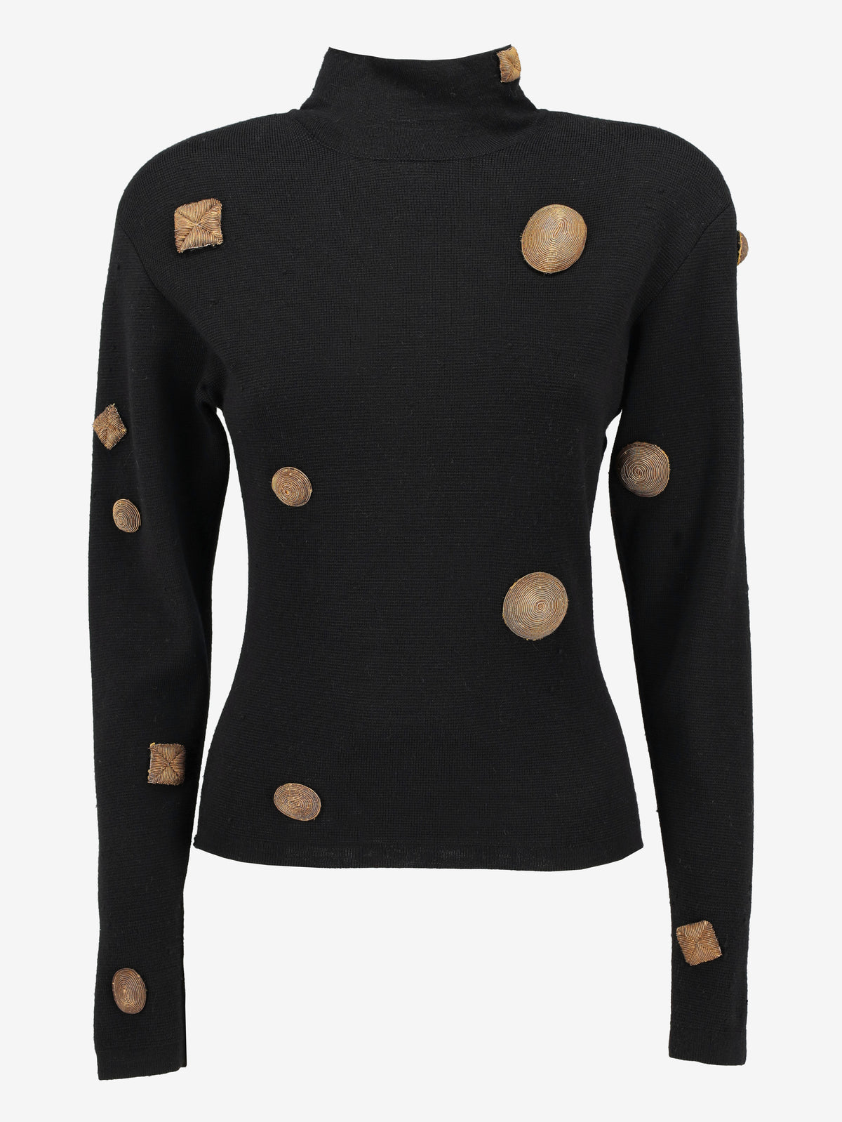 Gianfranco Ferré Sweater in Black Knit WCV24BB02  Gianfranco Ferré 