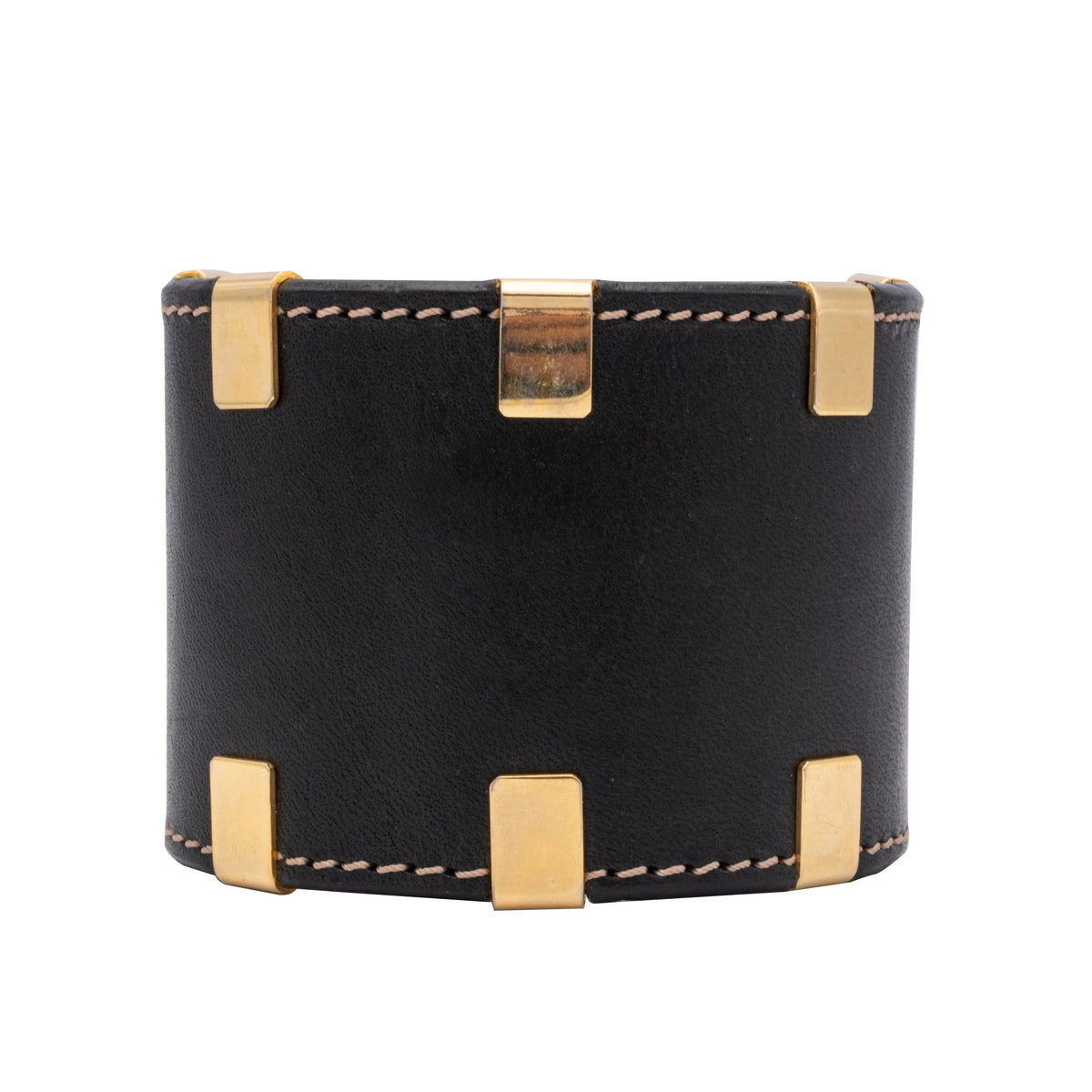 Gianfranco Ferré Rigid leather bracelet