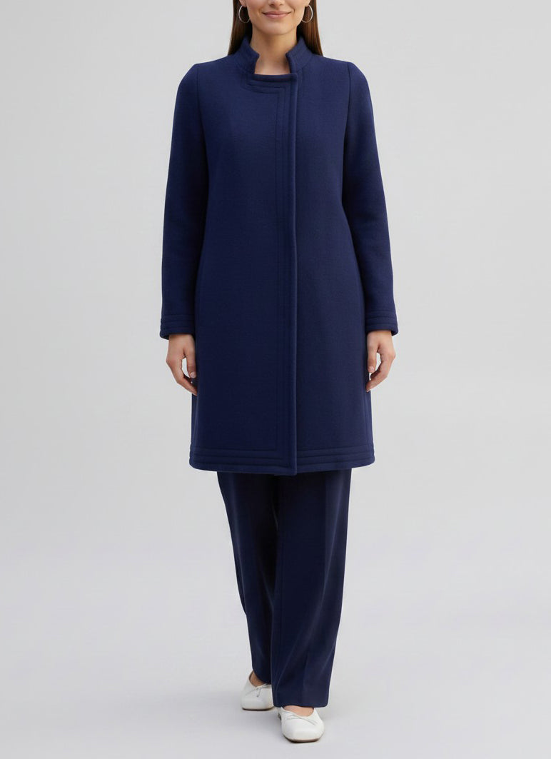 Vintage Wool Blend Mid-Length Coat CVM22.51.21  Gianluca Capannolo 