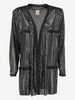 Gianni Versace Couture - Black Metallic Mesh Tunic Dress AR113  Gianni Versace 