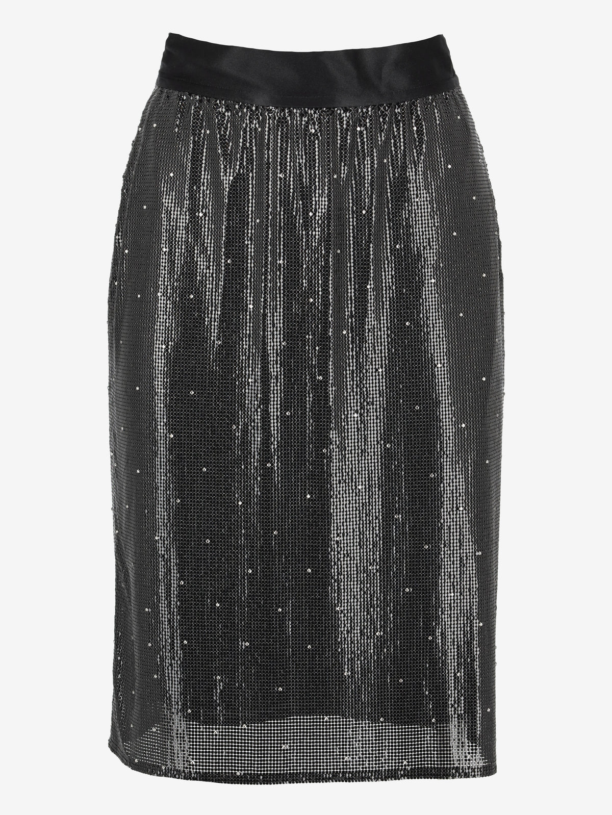 Gianni Versace Couture - Black Metallic Mesh Tunic Dress AR113  Gianni Versace 