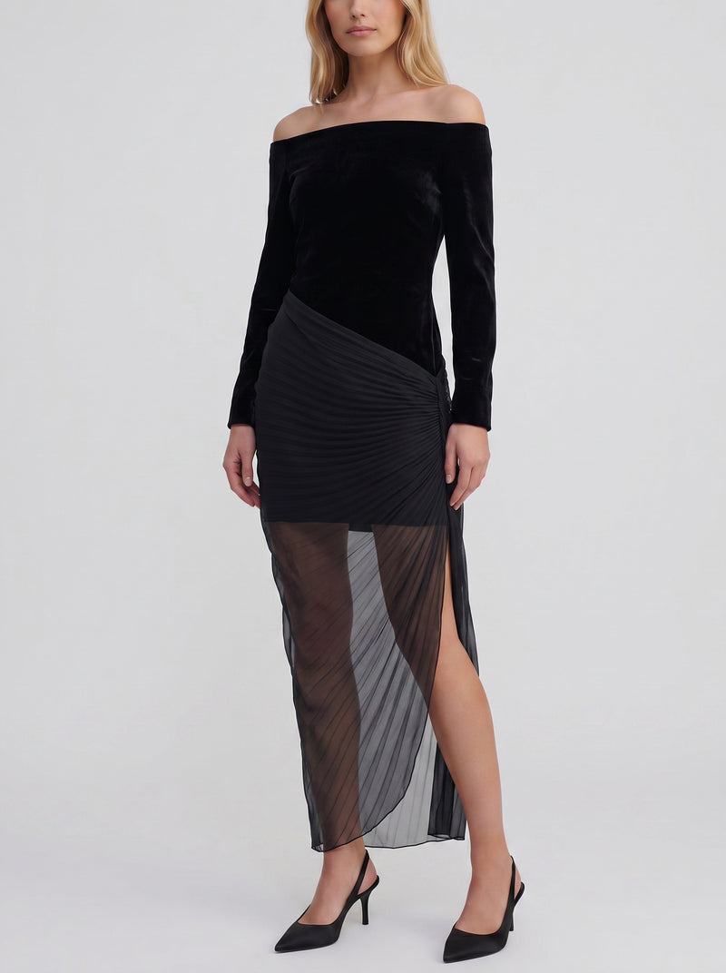 Gianni Versace Off-the-Shoulder Evening Gown BR20325.3  Gianni Versace 