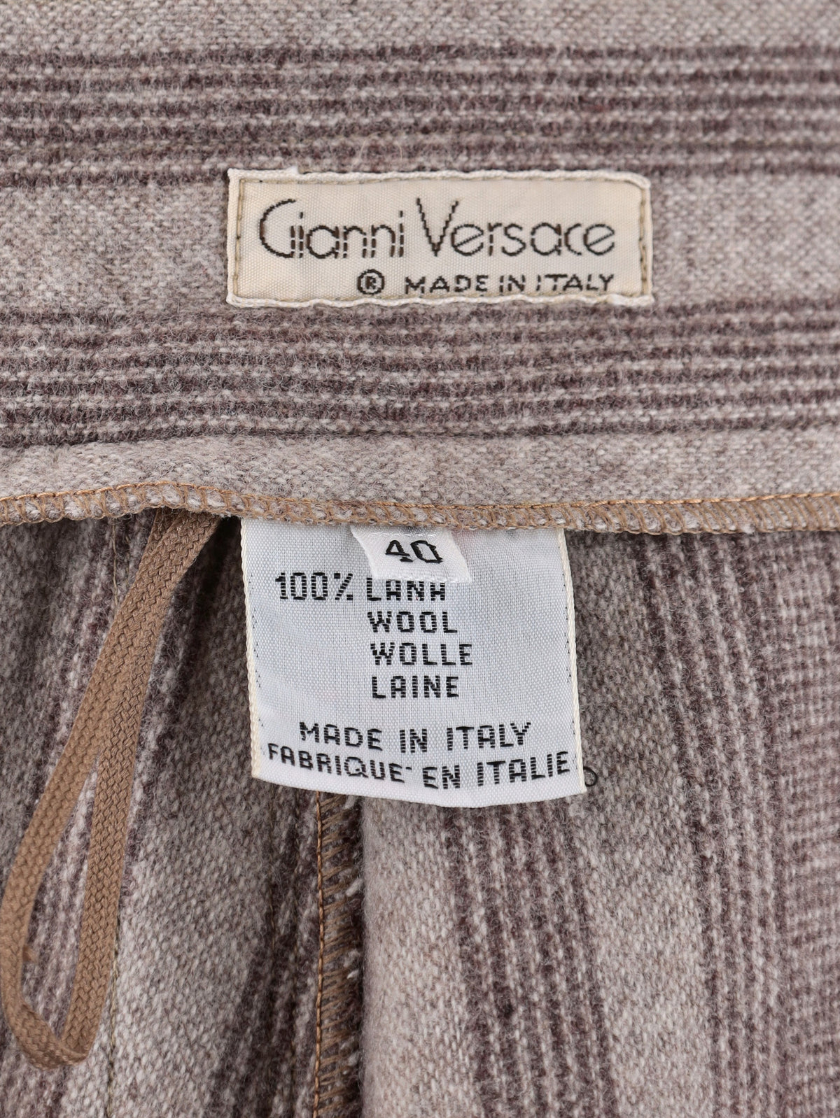 Gianni Versace Wool Skirt Suit CVM23.99.5  Gianni Versace 
