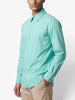 Versace Vintage Turquoise Cotton-Blend Shirt MR12926.13  Gianni Versace 