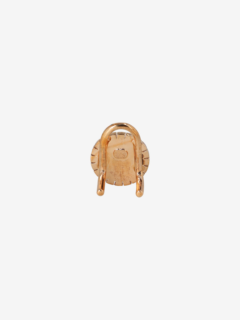 Versace Set of 4 Gold-Tone Metal Place Card Holders MR12926.36  Gianni Versace 