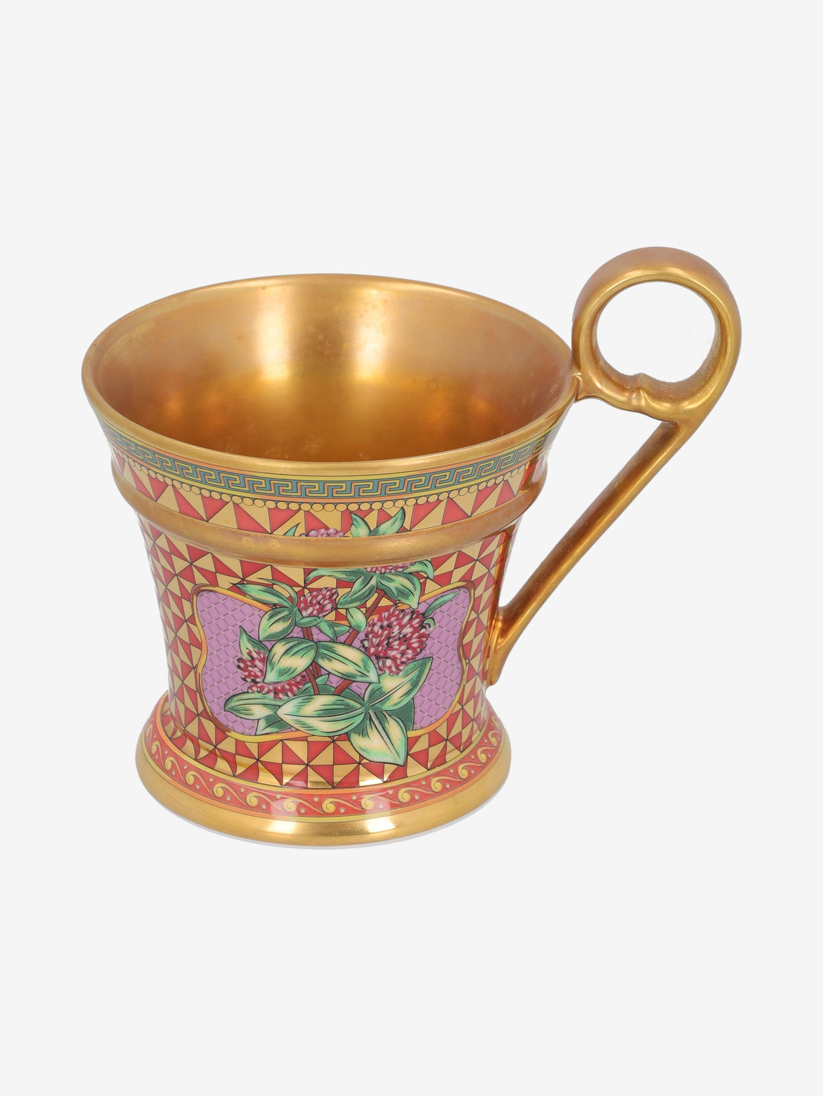Rosenthal Meets Versace "Floral Elegy" 3-Piece Porcelain Coffee / Tea Set MR12926.40.1  Gianni Versace 