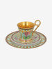 Rosenthal Meets Versace "Floral Elegy" 3-Piece Porcelain Coffee / Tea Set MR12926.40.2  Gianni Versace 